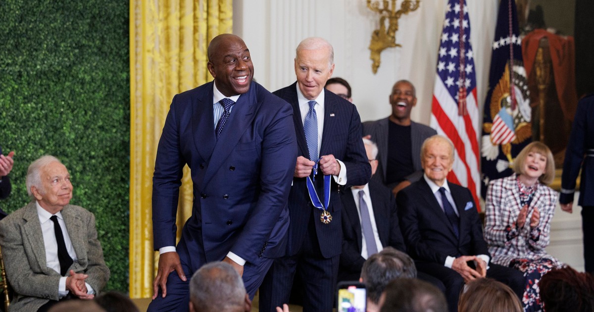 Biden awards Presidential Medal of Freedom for final time to 19 recipients