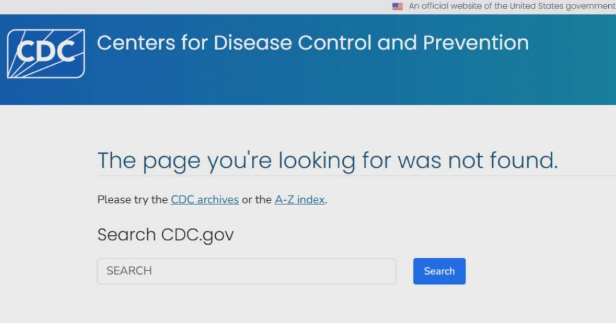 CDC website scrubs HIV content following Trump diversity policy changes