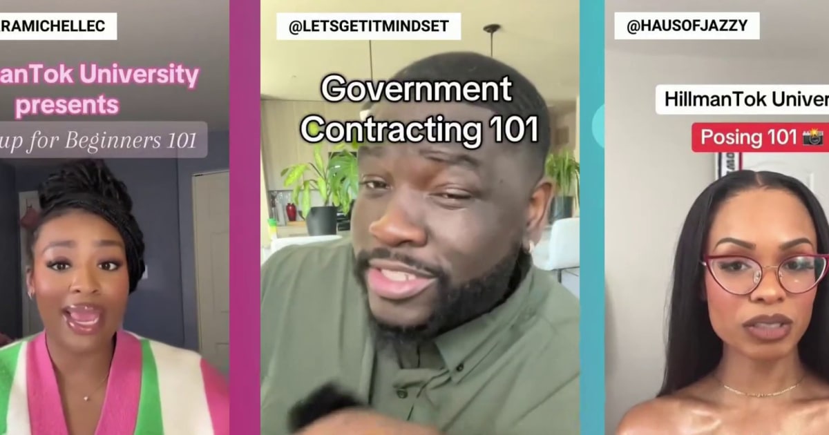 Black educators create digital 'Hillmantok University' on TikTok