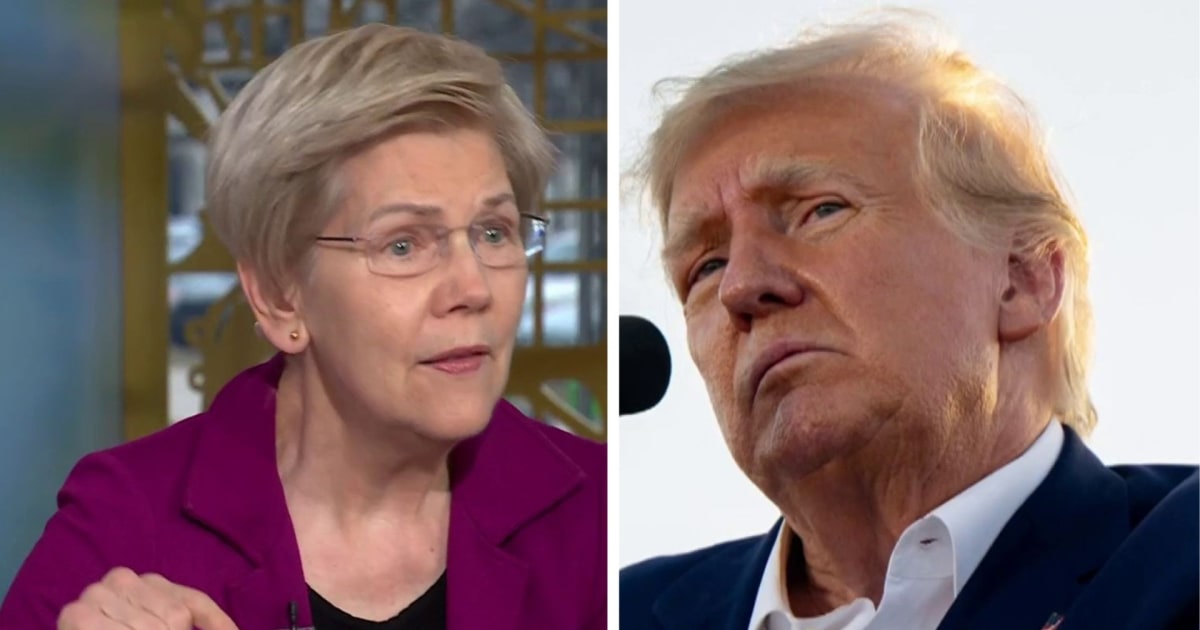 Sen. Warren slams Trump for 'cutting the parts of government that help bring down costs'