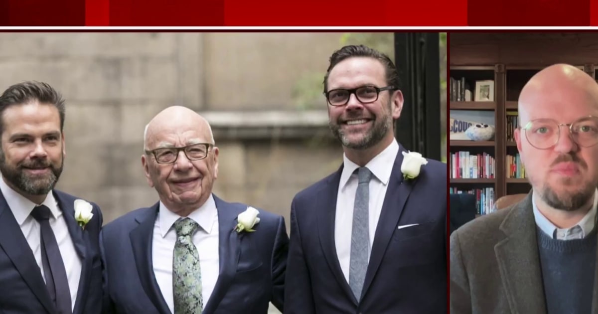 A 'personal, painful story': Son of Rupert Murdoch on his 'family's unraveling'