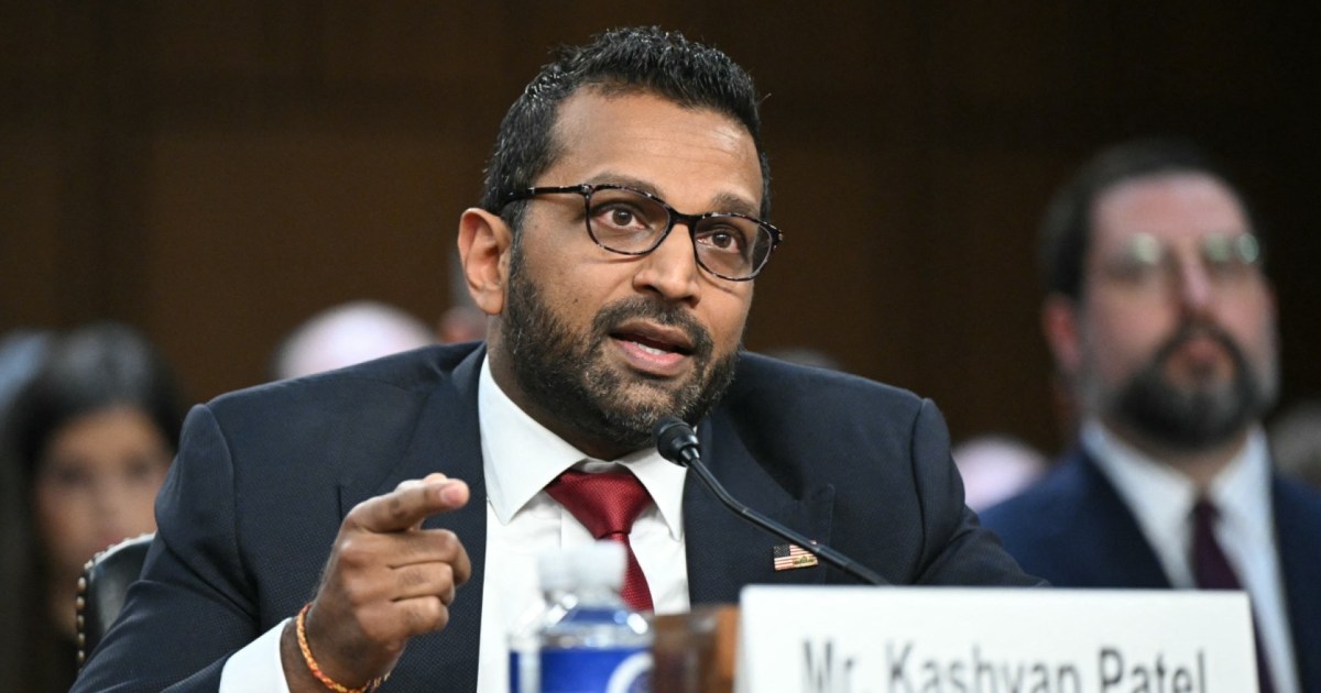 Senate confirms Kash Patel to be next FBI director
