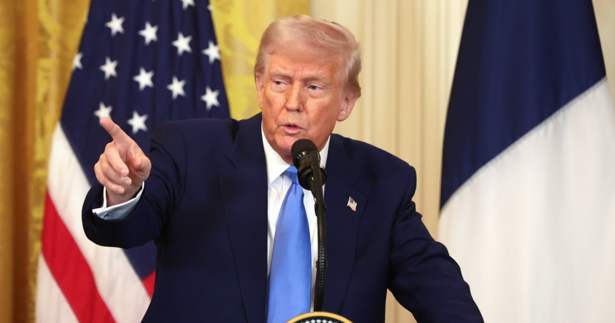 Trump says U.S. will go forward with tariffs on Canada and Mexico