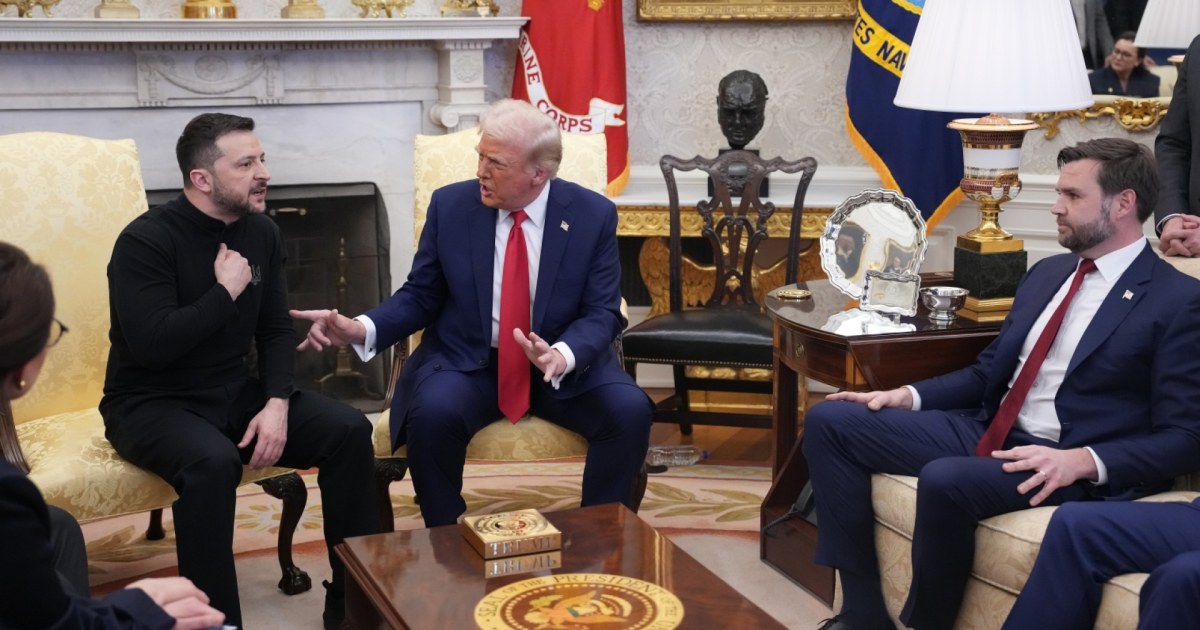 Trump tells Zelenskyy he’s ‘gambling with World War III’ in tense exchange
