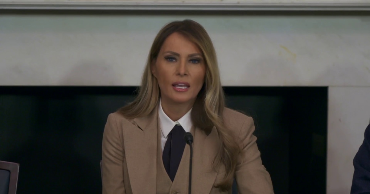 Melania trump advocates for take it down act on capitol hill