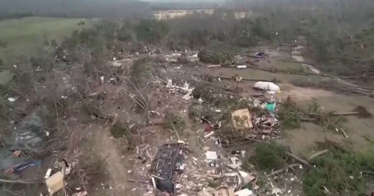 Deadly tornado outbreak claims 42 lives