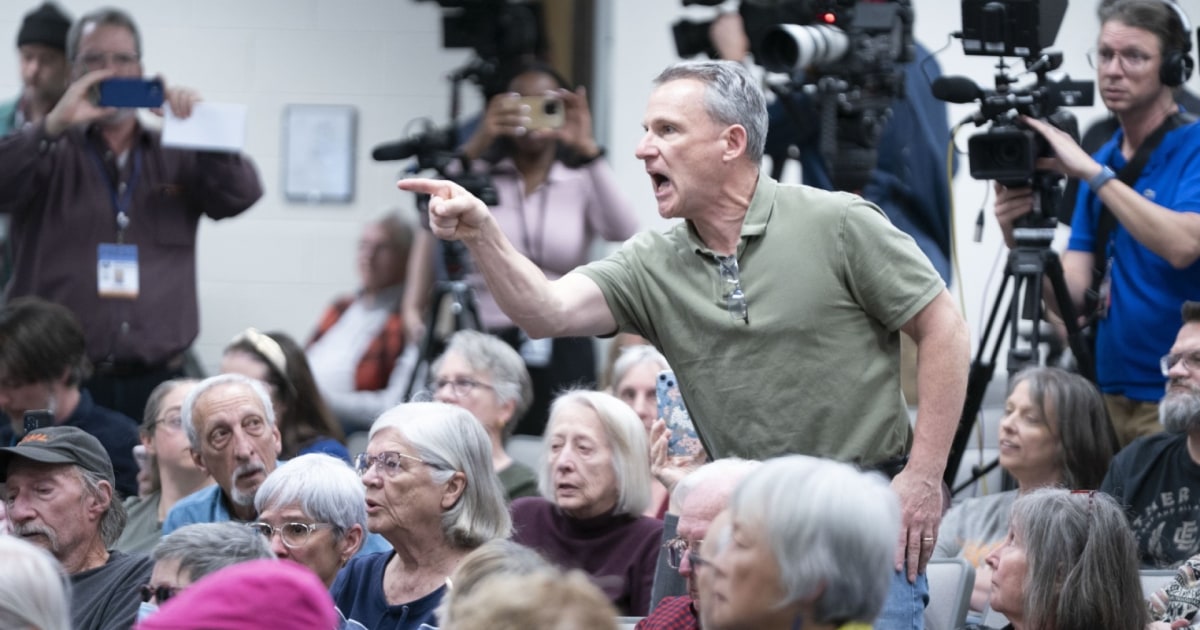 ‘We are not powerless’: Voters are fired up at town halls across the country