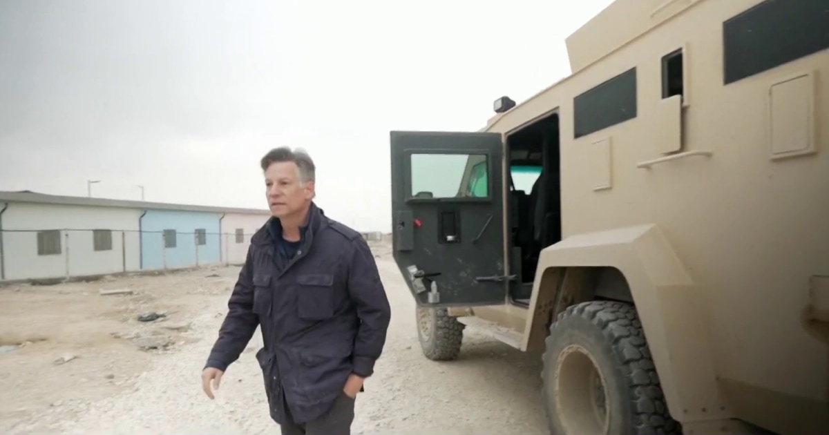 Rare look inside Syria’s ISIS prisons