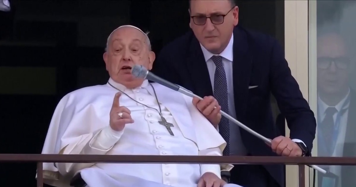 Pope’s doctor calls recovery a miracle after severe health scare