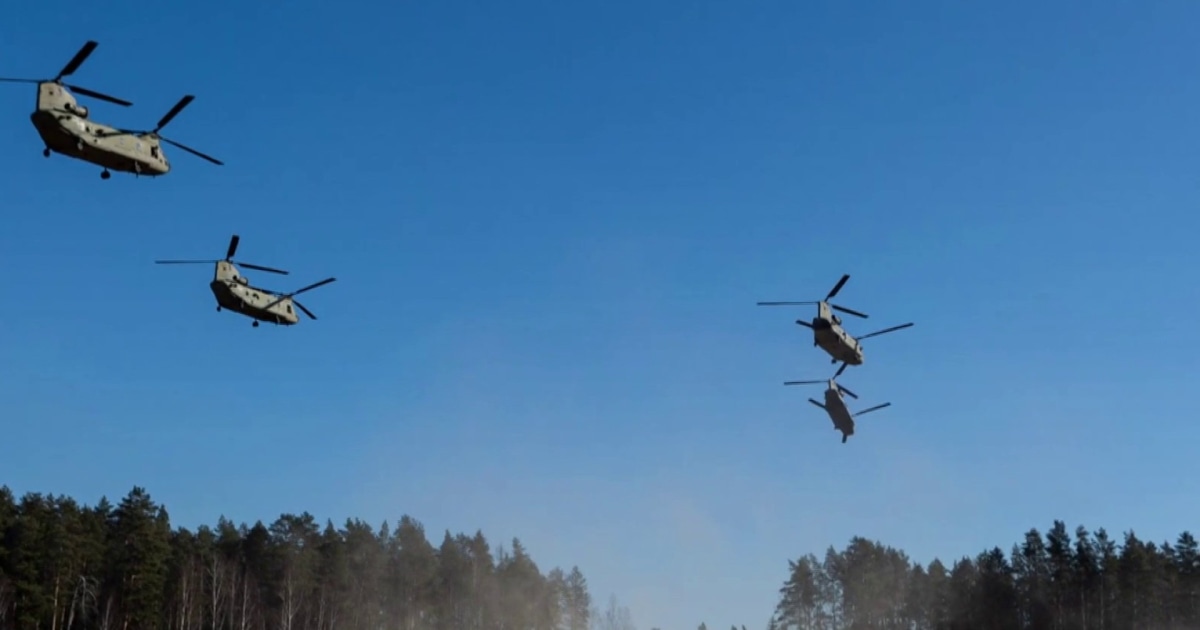 Search and recovery efforts underway for missing U.S. soldiers in Lithuania