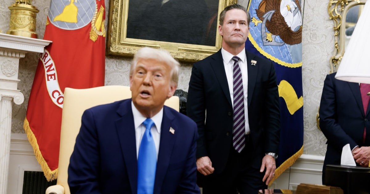 Sources: Trump privately angry with national security adviser over group chat