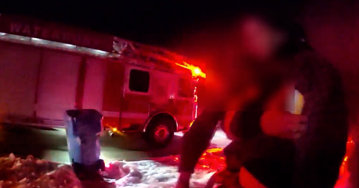 Bodycam shows police finding man held captive by stepmother