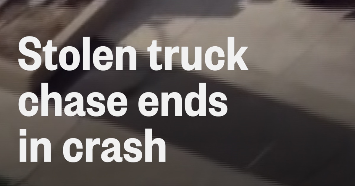 Driver in police chase hits cars, speeds on wrong side