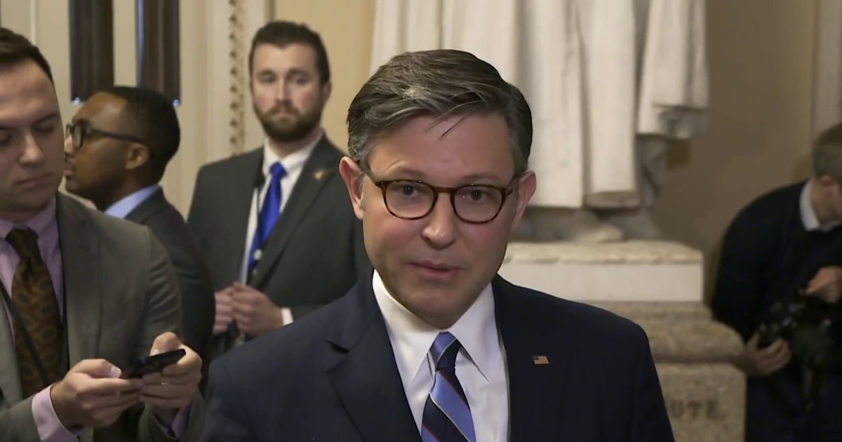 Speaker Johnson denies cuts will be made to Medicaid