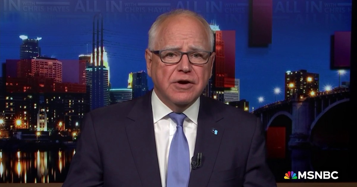 ‘Hair on fire’: Walz says he’s ‘convinced’ Trump will ignore courts