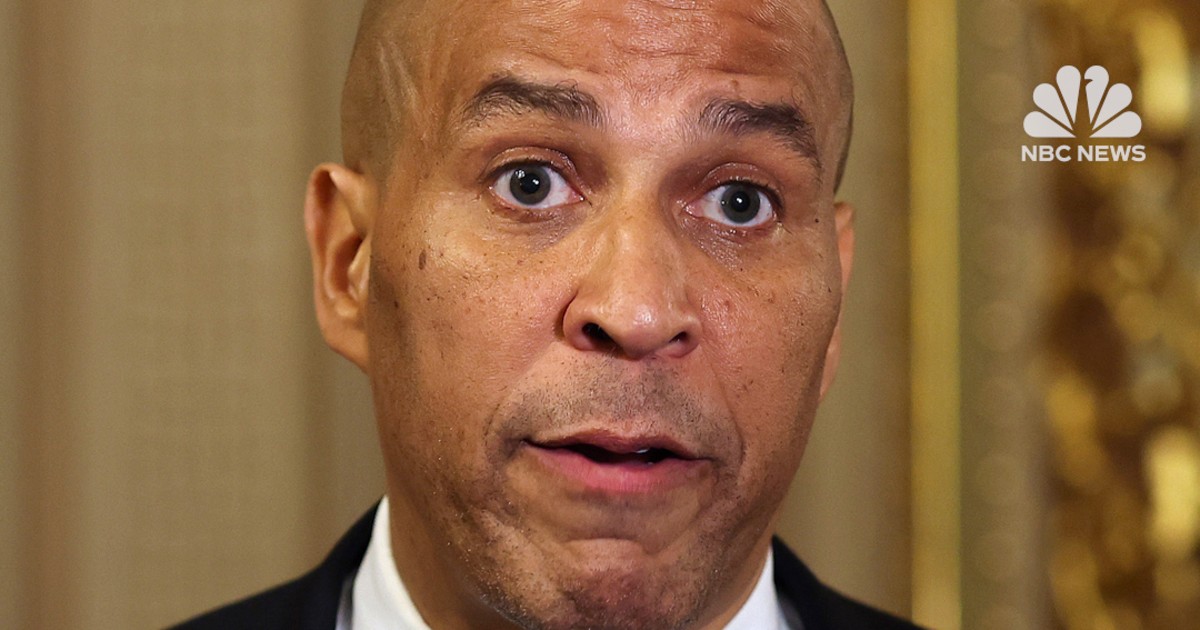 Sen. Booker discusses possibility of insider trading