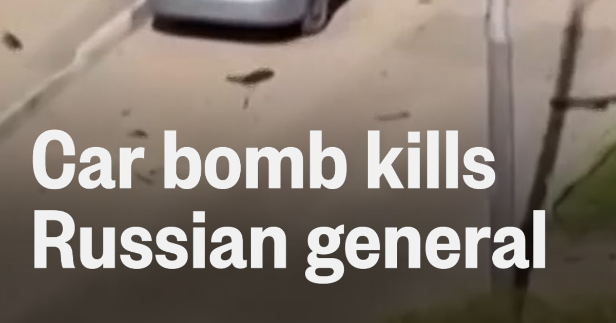Car bomb kills Russian general