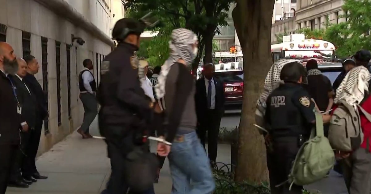 NYPD Arrests Over 70 Pro-Palestinian Protesters at Columbia University