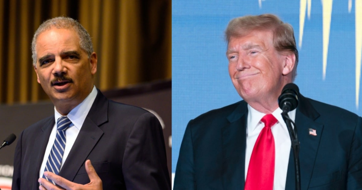 Eric Holder Warns Trump’s Actions Could Spark Protests
