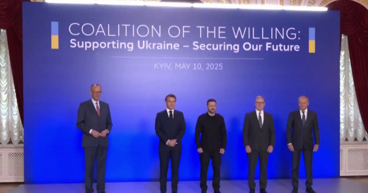 European leaders push Russia to accept ceasefire terms