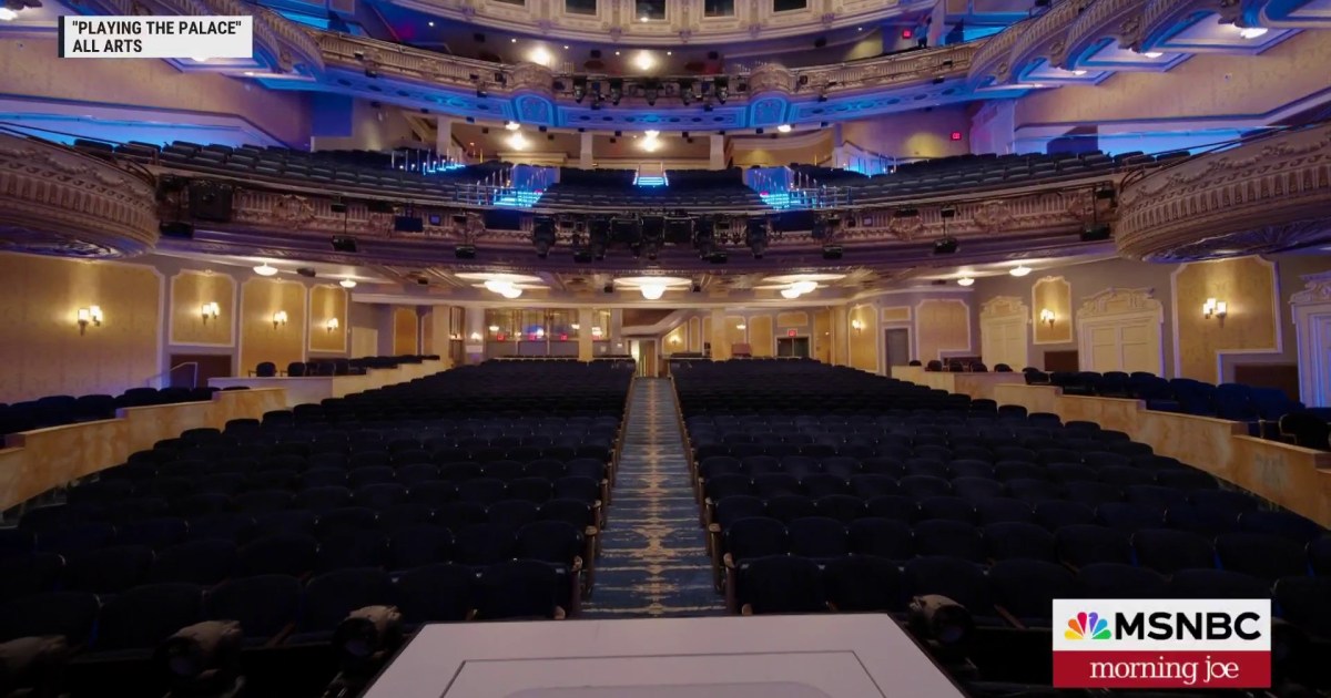 'Playing the Palace' digs into the history of Broadway's historic Palace Theatre