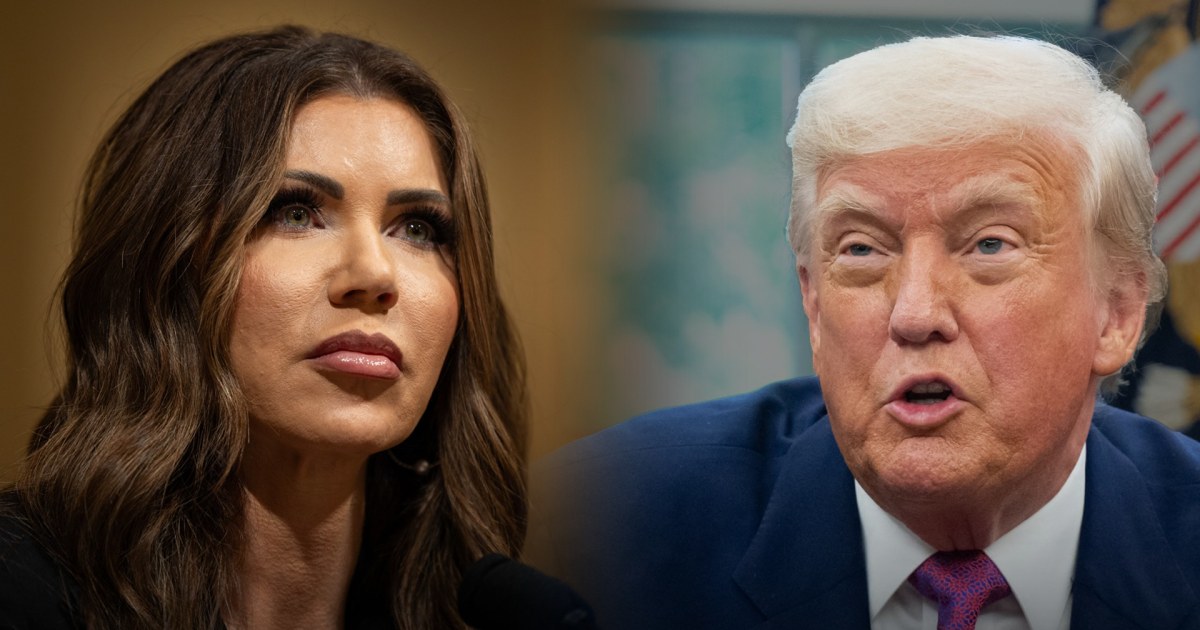 DHS Secretary Noem dodges questions on due process