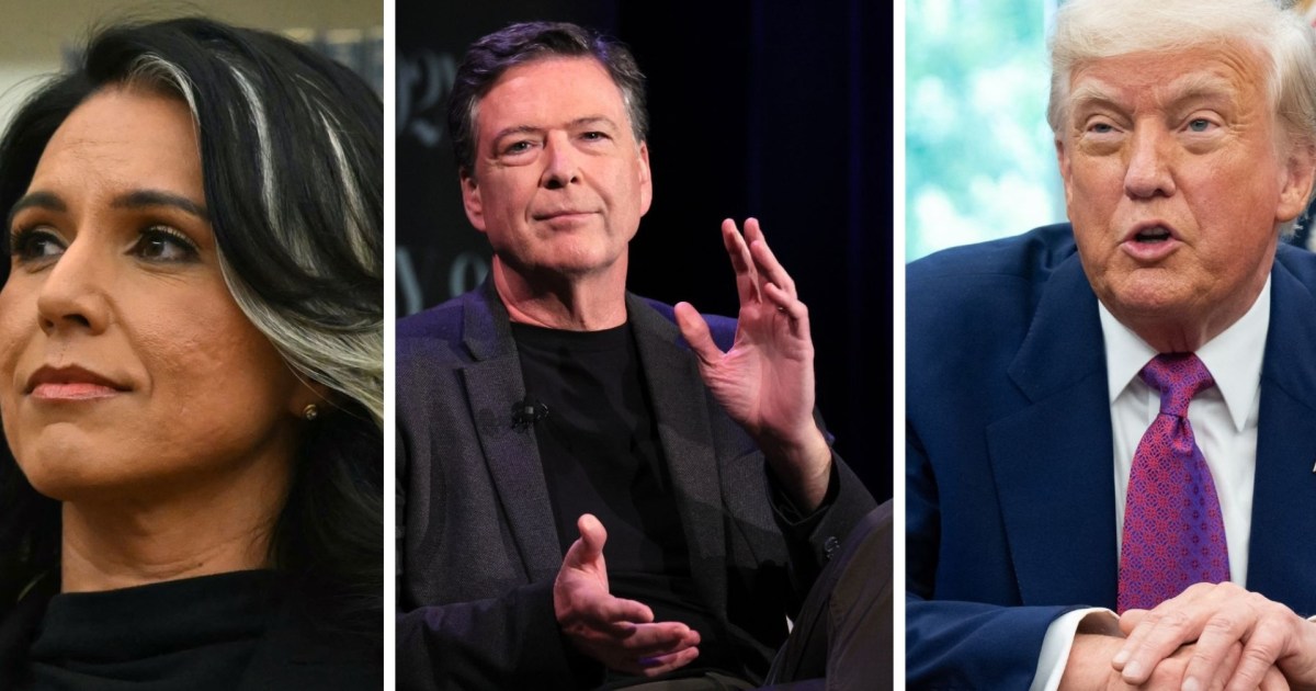 Comey 'should be behind bars' over social media post, says Tulsi Gabbard