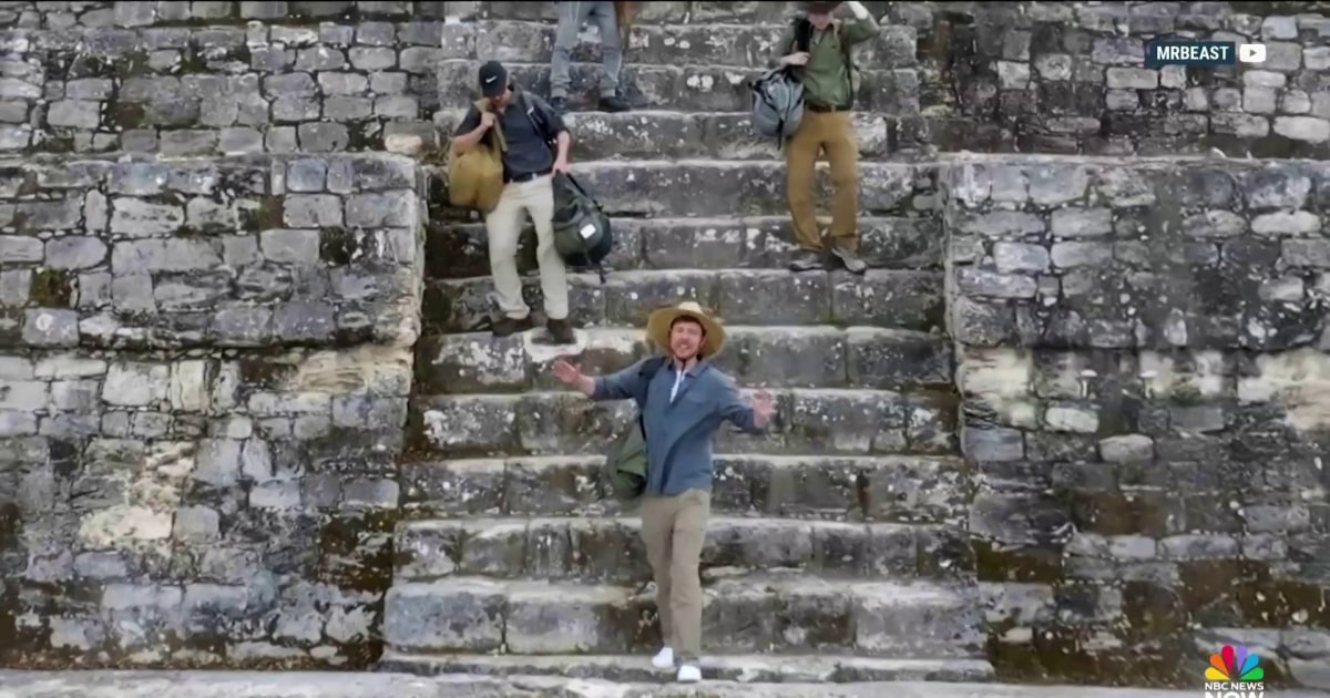Mexico suing company that helped MrBeast produce video on Mayan ruins