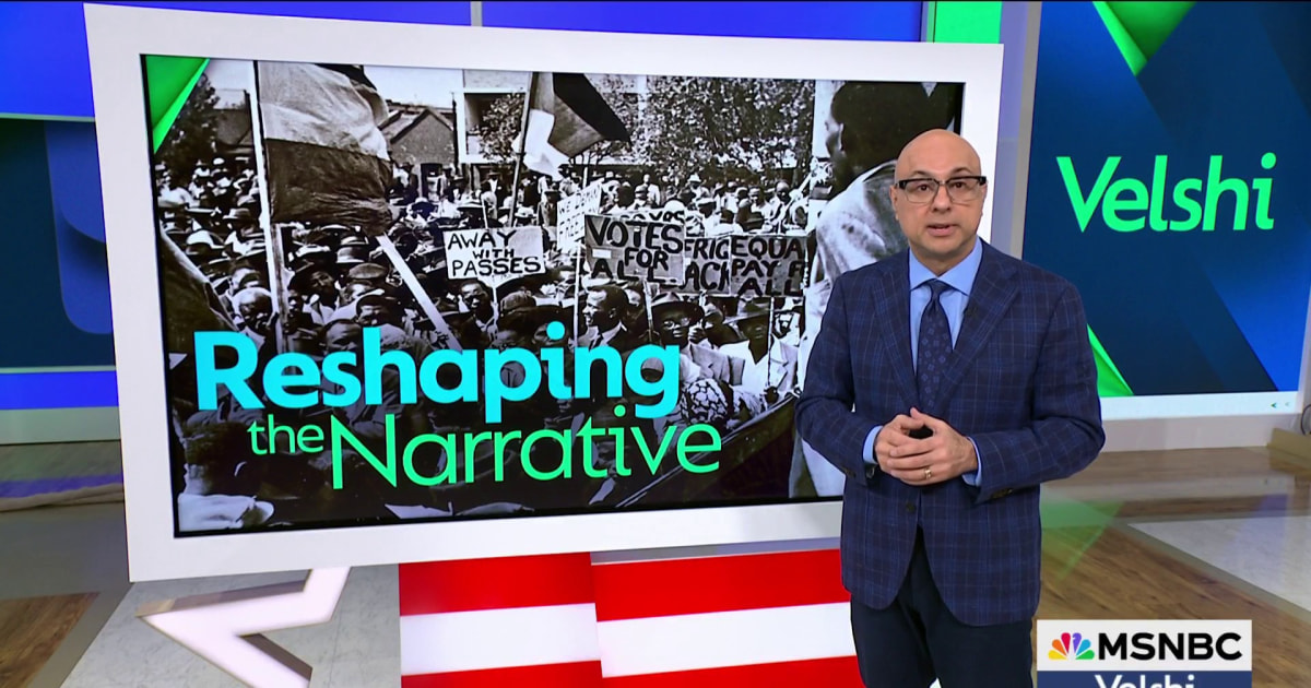 Velshi: Stop weaponizing post-apartheid progress abroad for culture wars at home