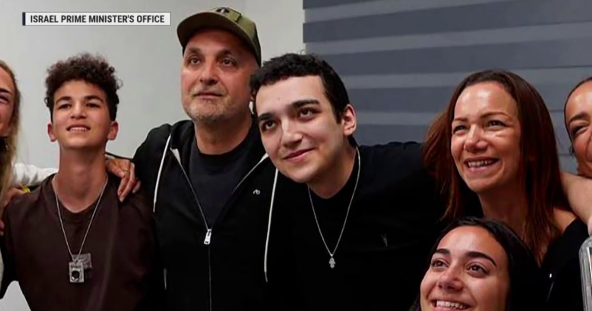 'Every day he's doing better': Parents of freed American-Israeli hostage on son's progress