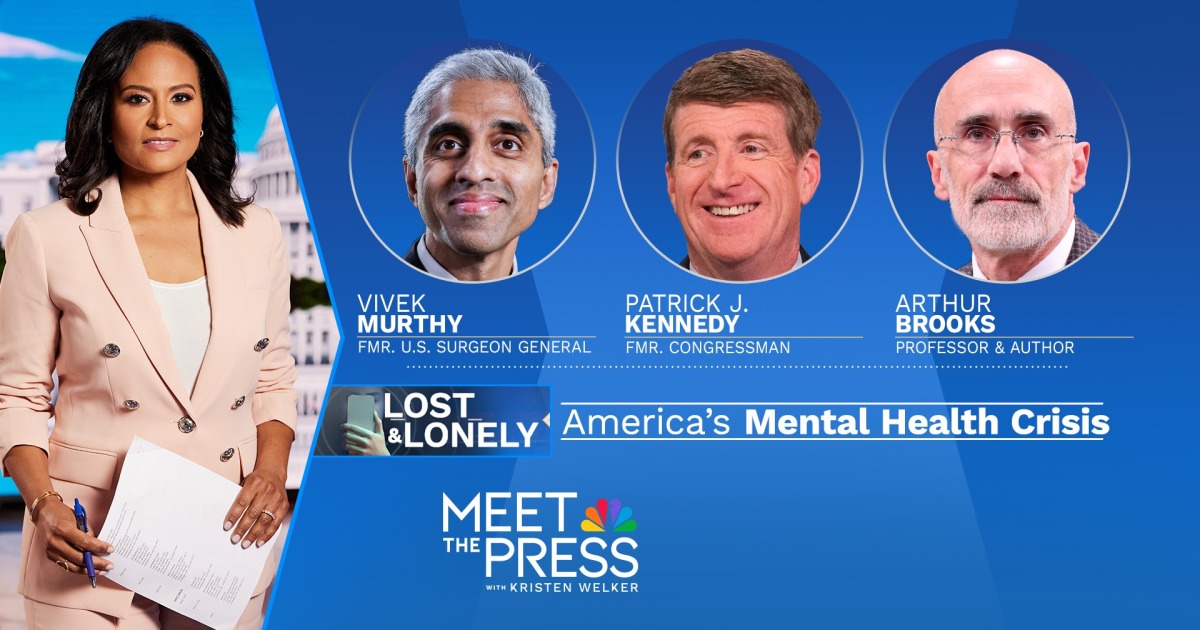 Lost & Lonely: Tackling America’s Mental Health Crisis on May 25