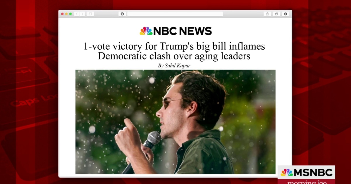 Young Democrats call out older party lawmakers