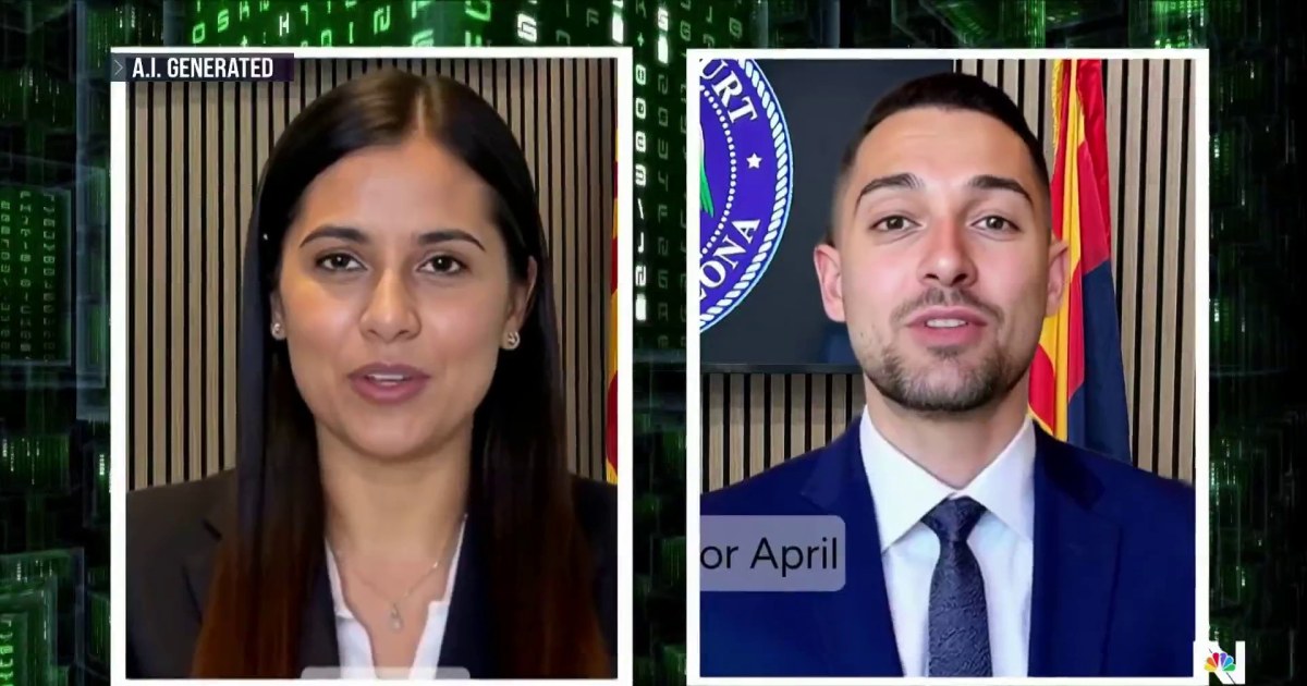 Artificial intelligence used to create lifelike court reporters