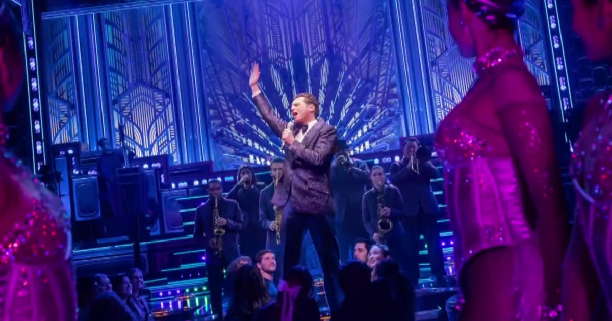 Broadway’s wildest nightclub? Jonathan Groff and Gracie Lawrence go all in for 'Just In Time'