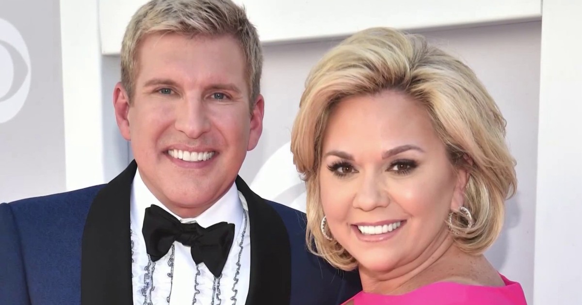 Reality stars Todd and Julie Chrisley reunited with family after Trump pardon