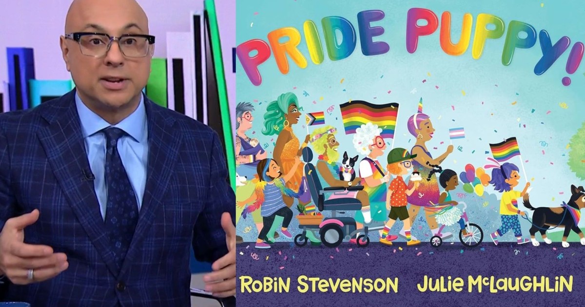 Velshi Banned Book Club: “Pride Puppy!” by Robin Stevenson