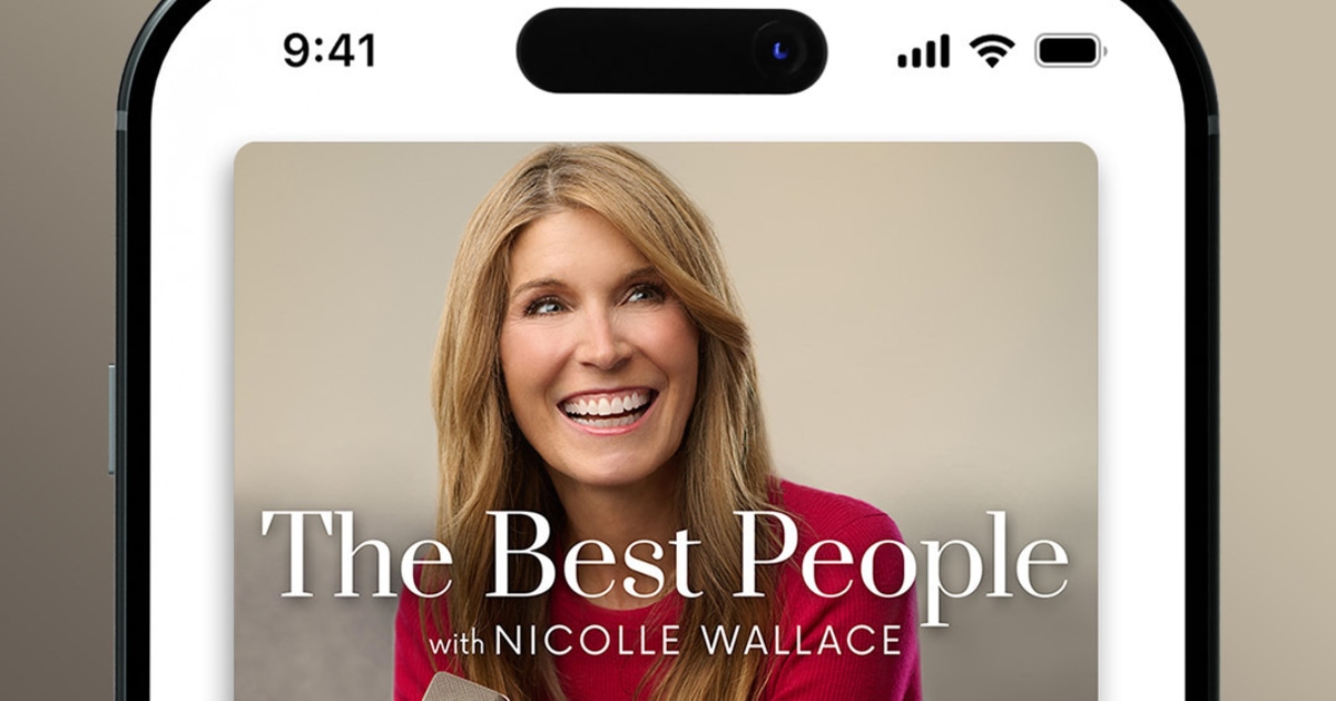 Nicolle Wallace debuts "The Best People" podcast