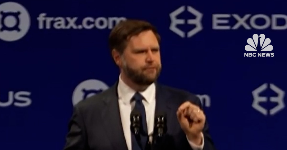 VP JD Vance Endorses Cryptocurrency, Pledges US Support at Bitcoin Conference