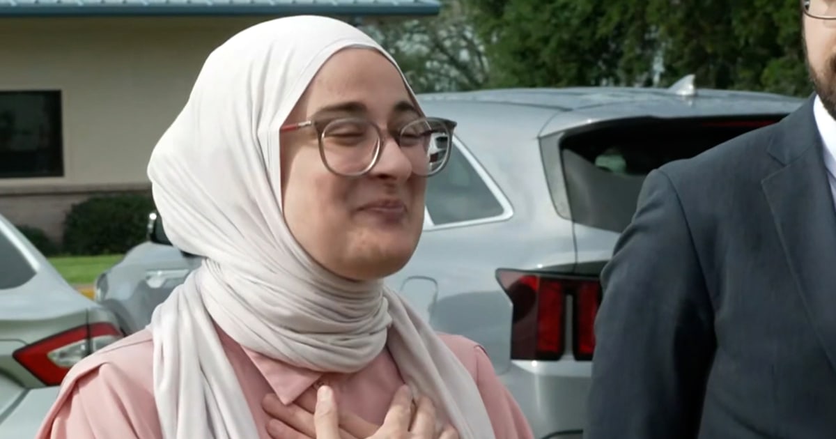 Tufts student Rumeysa Öztürk released from ICE custody