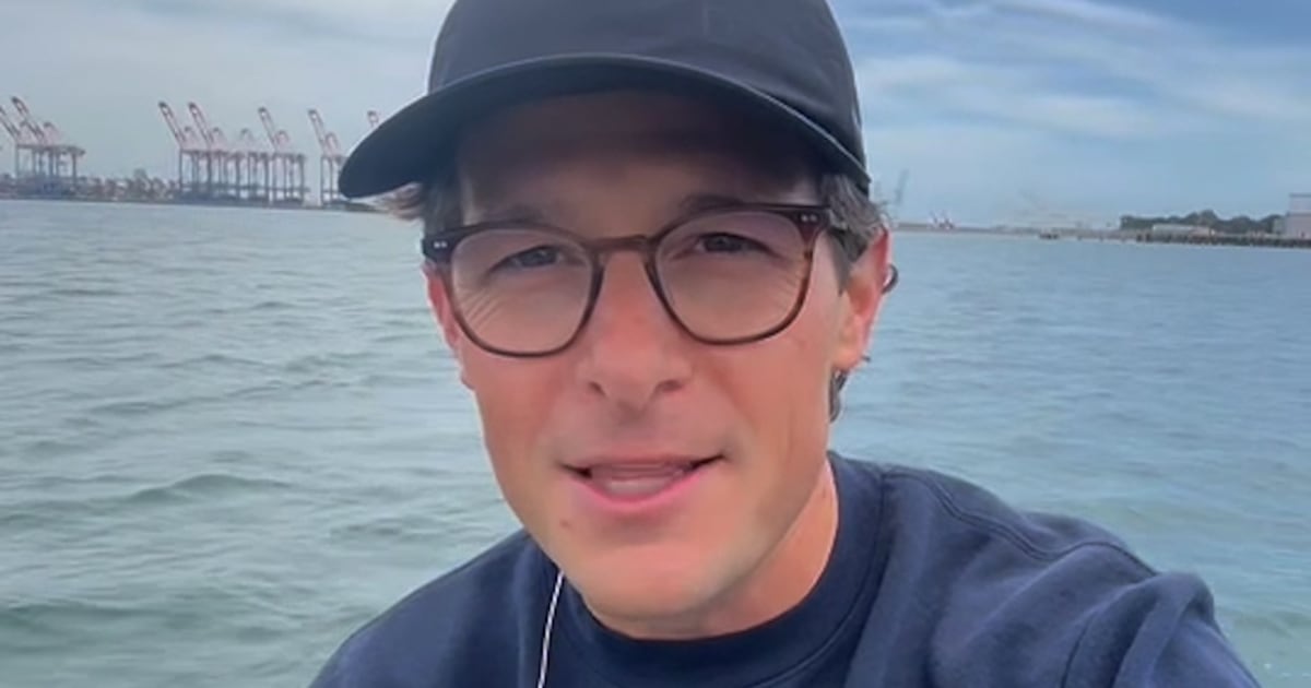 Jacob Soboroff visits “ghost town” Port of Long Beach amid trade talks with China