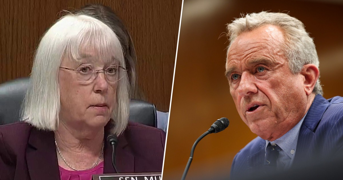 Sen. Murray gets into heated exchange with RFK Jr. during hearing