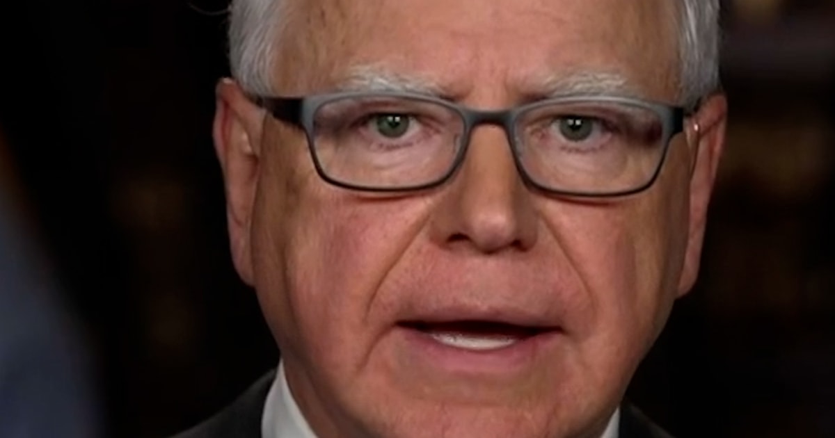 'I think it gets worse': Tim Walz on Trump presidency