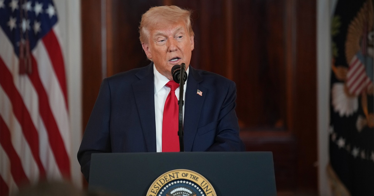 Trump esperaba anunciar que DC será el anfitrión de 2027 NFL Draft