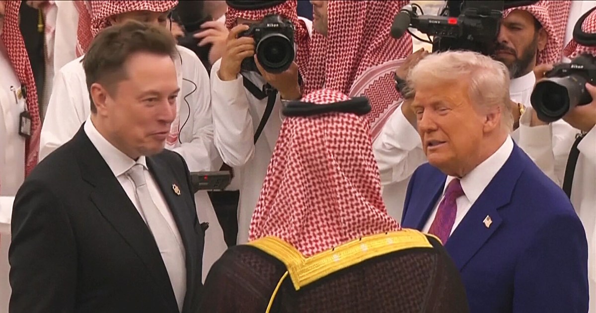 Trump, Musk Join Saudi Visit Featuring $1 Trillion Investment, Defense Deal
