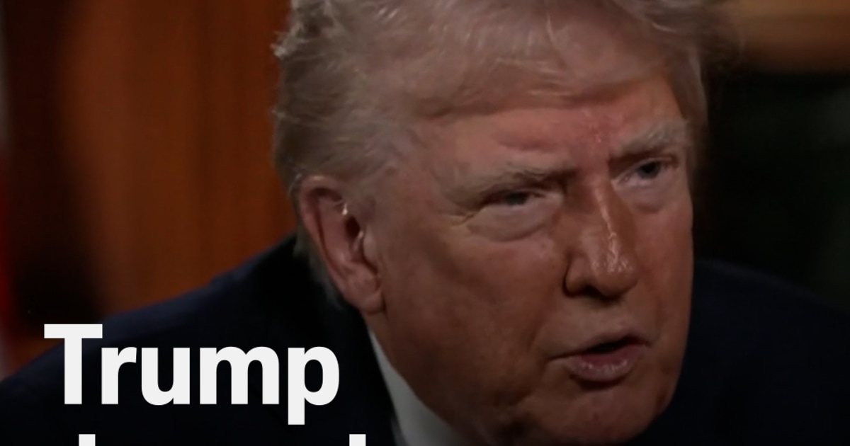 Trump downplays concerns of potential economic trouble