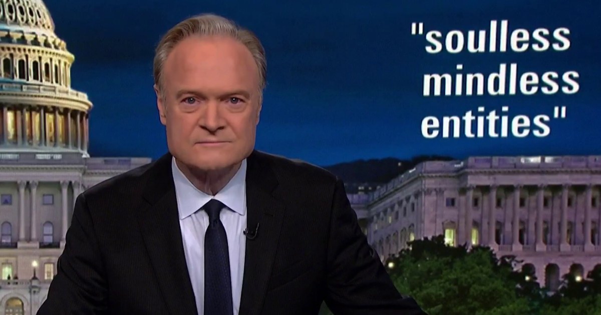 Lawrence on USAID cuts: With Musk and Trump, 'soulless mindless entities are what you see'