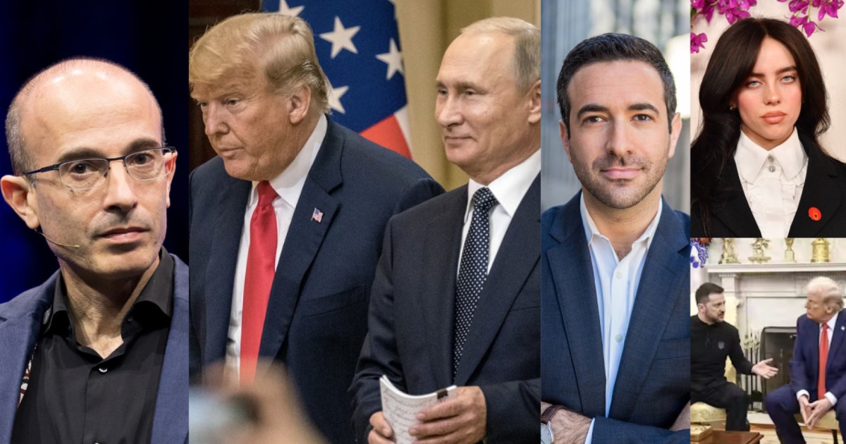Power Games: Trump's ‘Medieval’ politics decoded by Yuval Harari -- and thwarting AI lies & scams