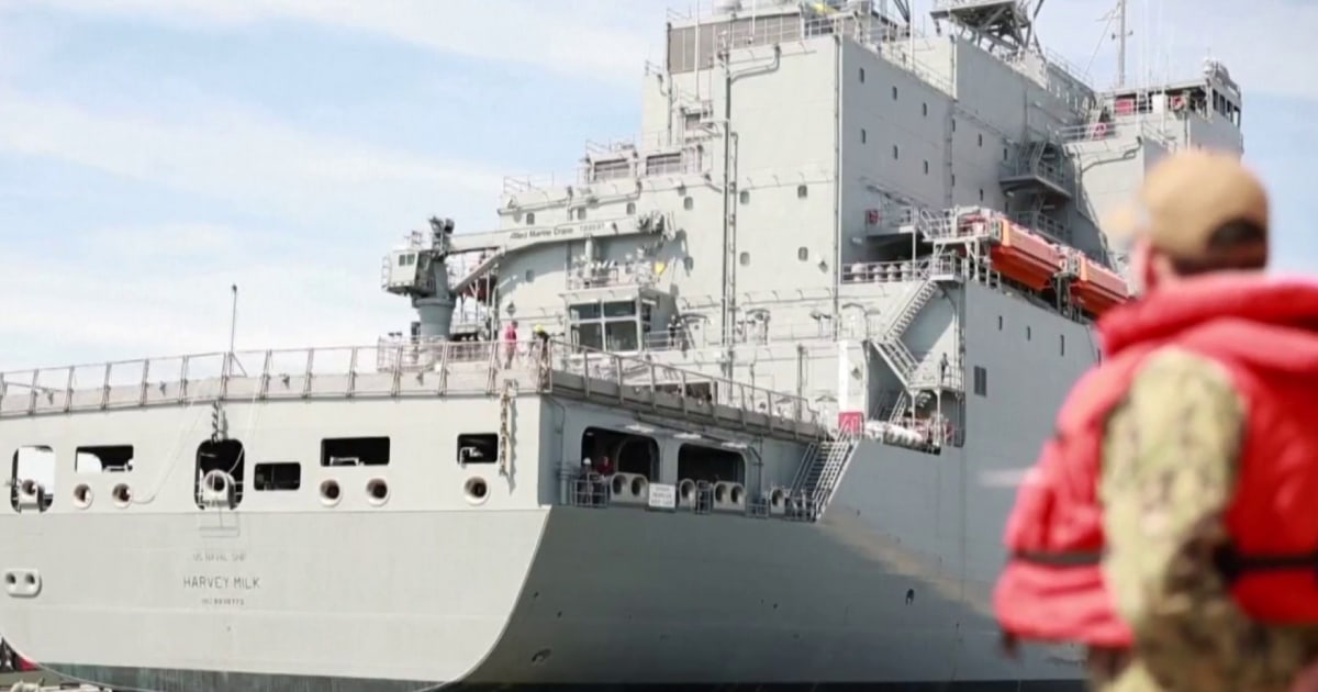 Navy to rename vessel named after LGBTQ rights pioneer Harvey Milk