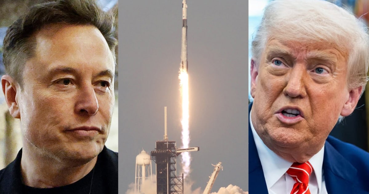 Trump threatens to cut contracts to Musk's companies like SpaceX