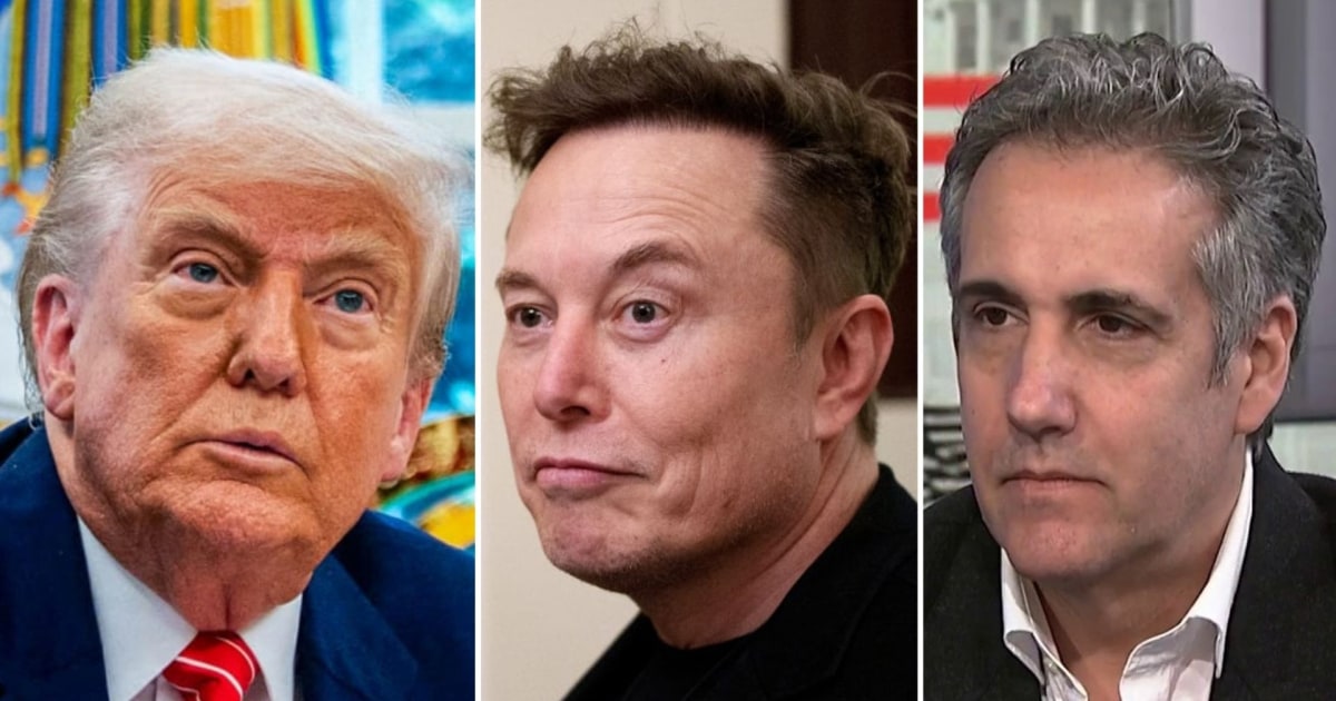 Michael Cohen: Musk expects too much from Trump in return for election support